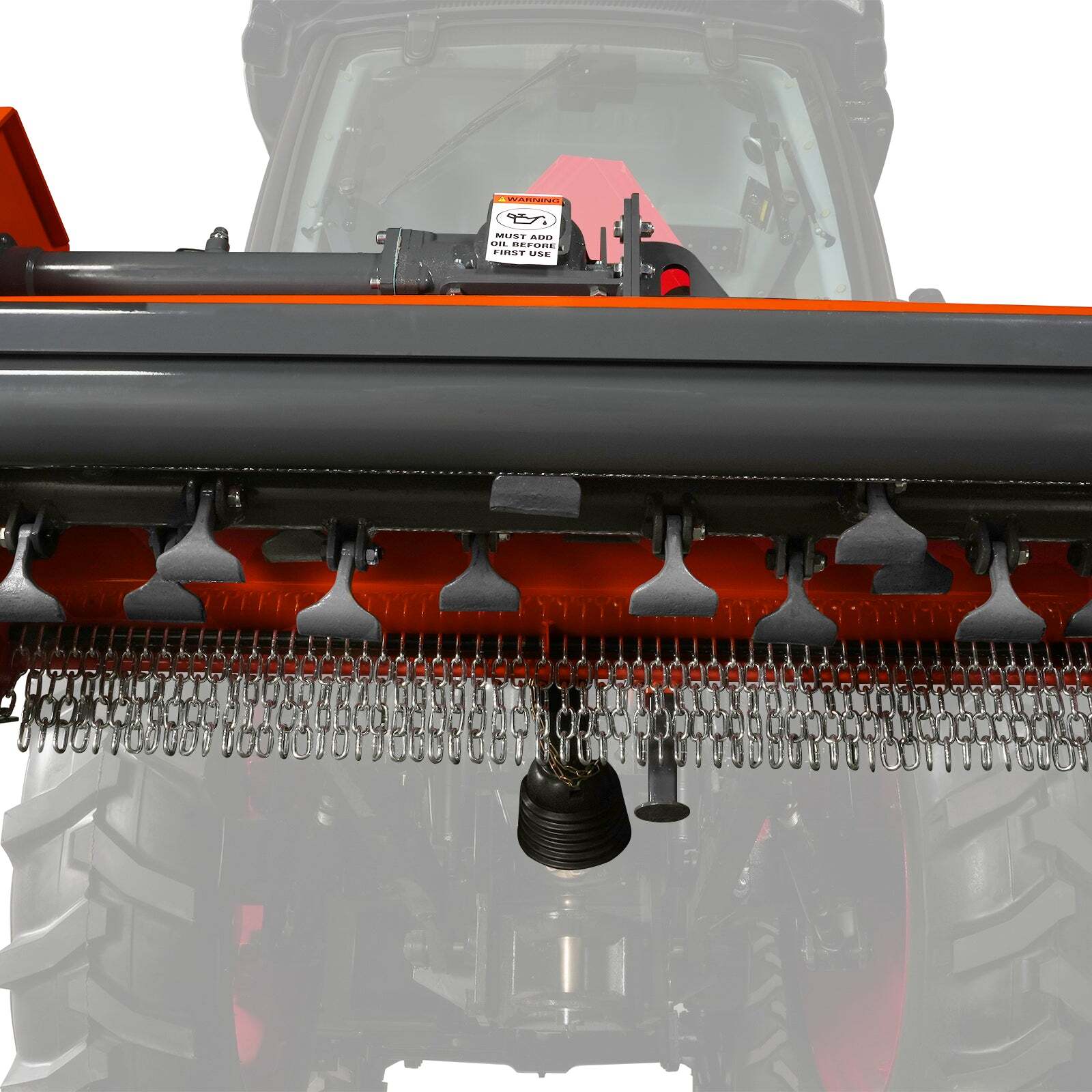 MechMaxx 3 Point PTO 48'' Light-duty Flail Mower For 15-35hp Tractor, EFS48