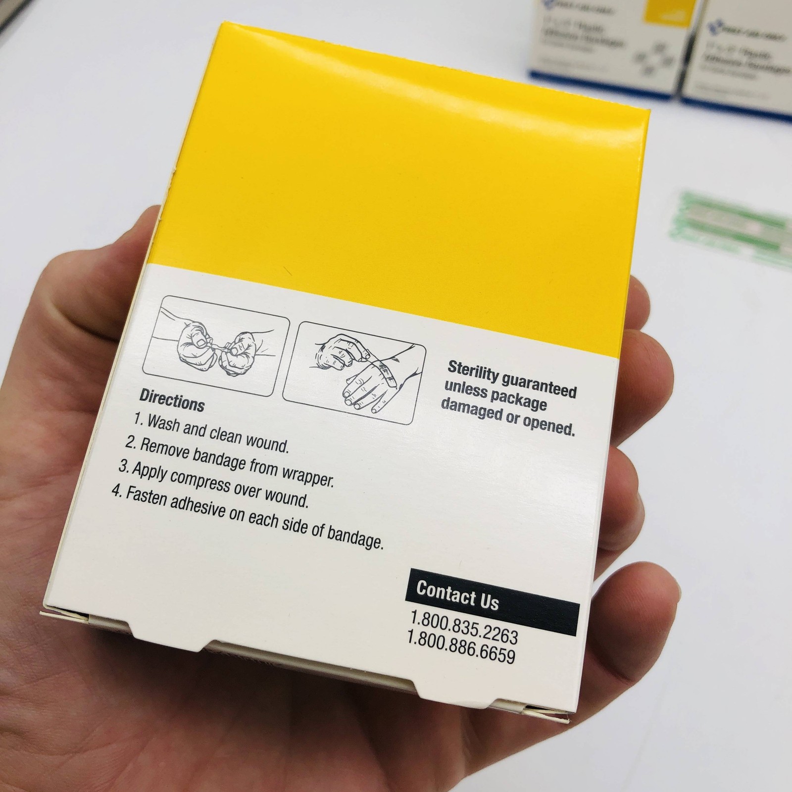 Acme First Aid Only 1-060 Plastic Adhesive Bandages 1" x 3" Lot of 300/5 Boxes