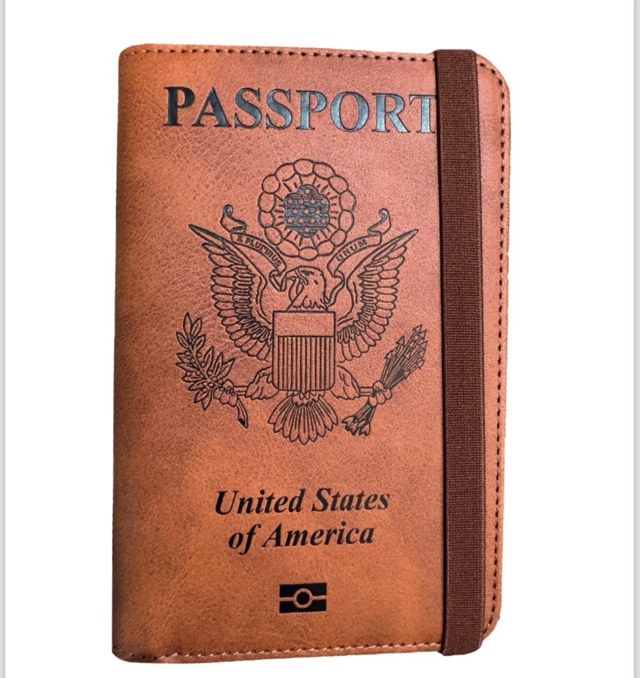 US Passport Holder with RFID Protection