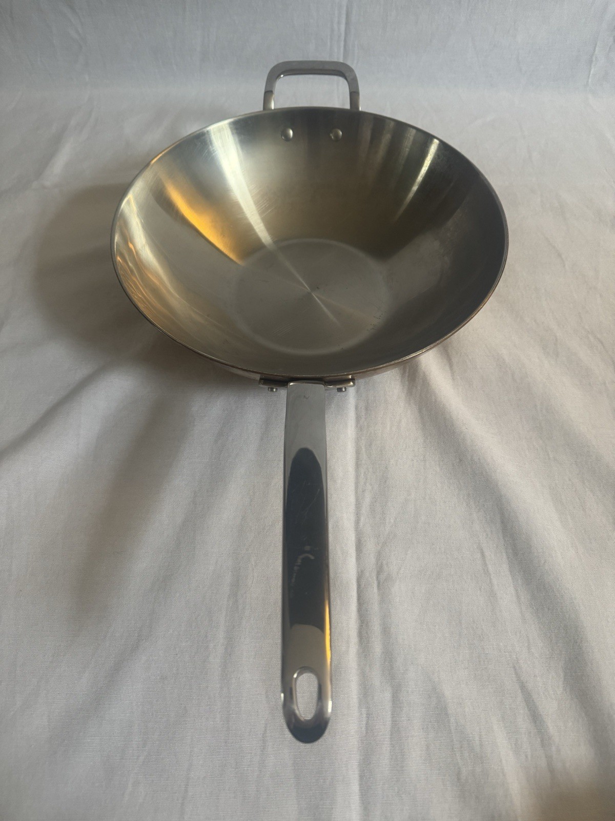 Williams-Sonoma Copper Exterior Wok – Stainless Interior – 12”