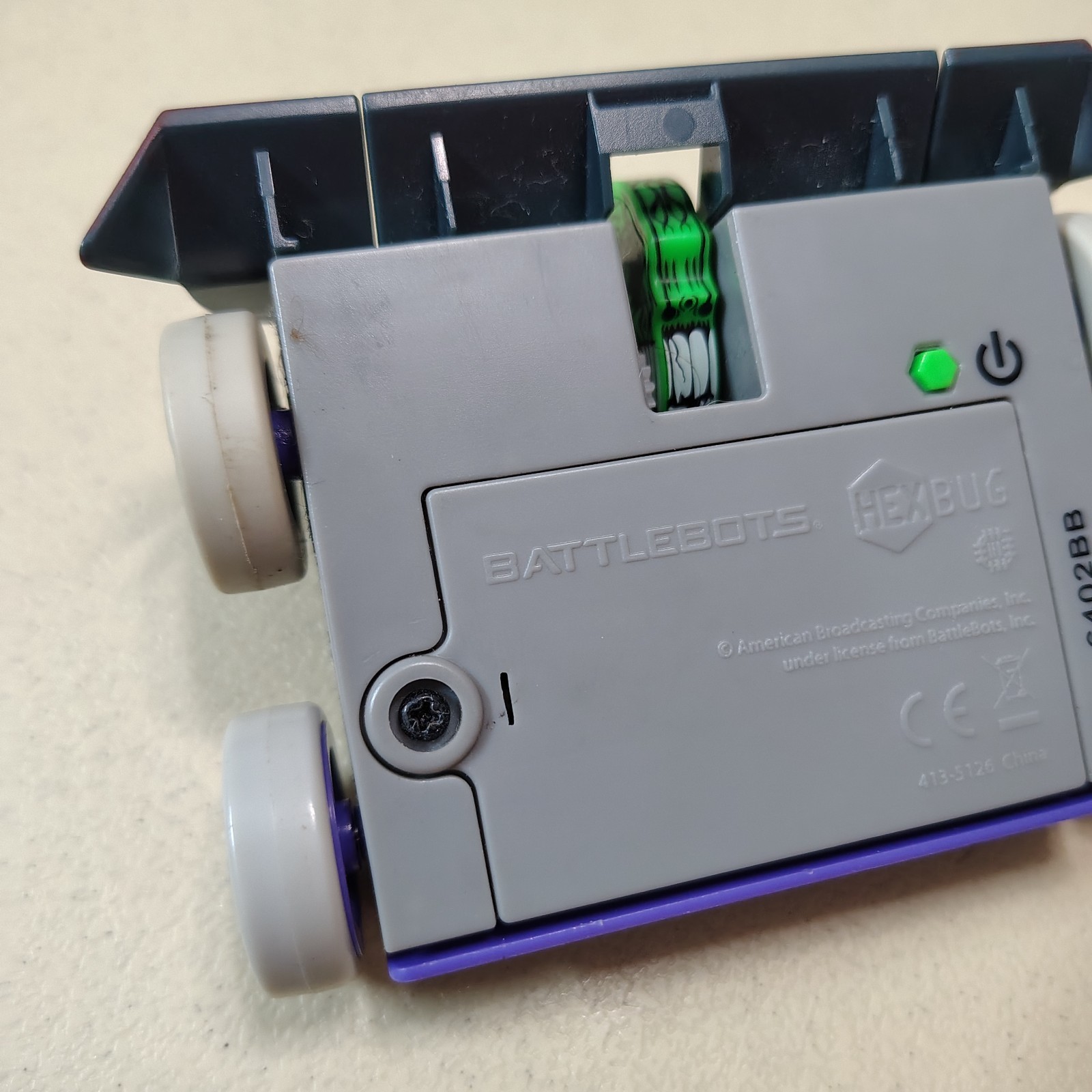 Tested Works!! HEXBUG BattleBots Single - Witch Doctor Battle Bot with Remote