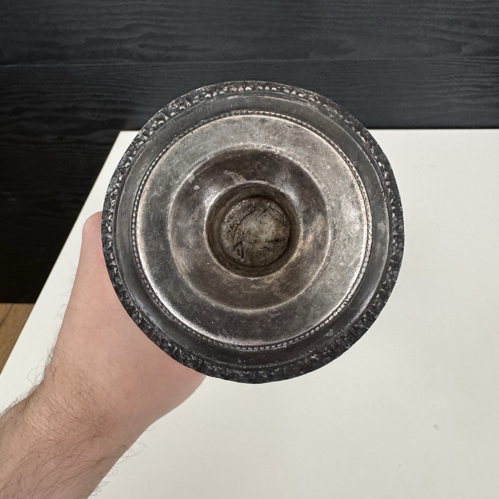 Vintage Ornate 12" Stamped DERBY S P Co Silverplate Candlestick Holders #2547