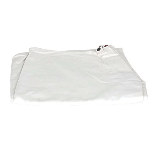 3-Bow Tractor Canopy with Frame Axle Mount 40" - White