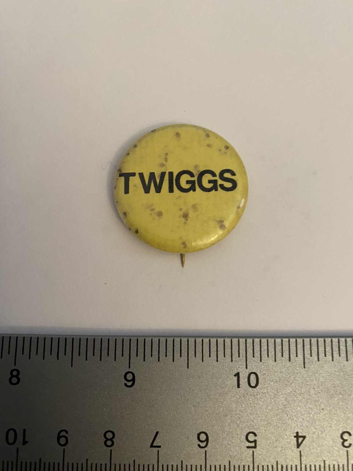 Twiggs Pin Back Button P177