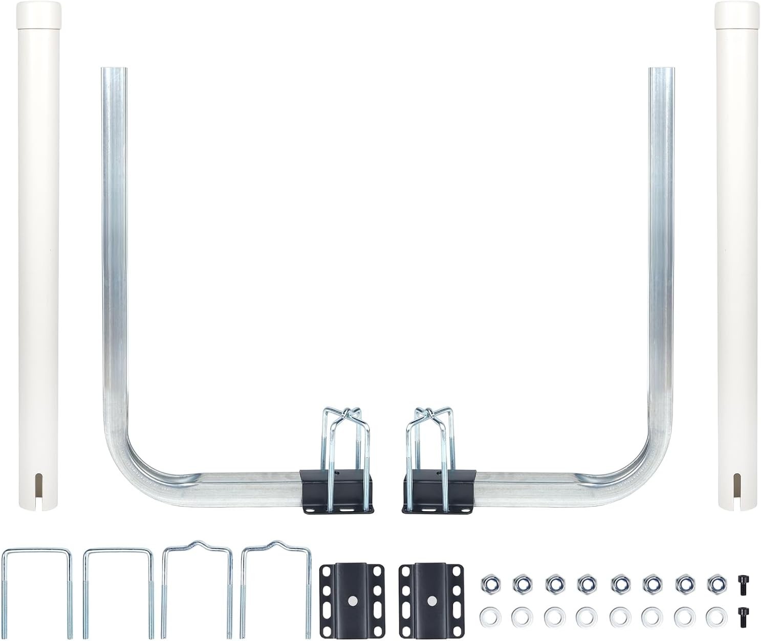 1 Pair of Boat Trailer Guide, Trailer Guide Ons Galvanized Steel for Boat