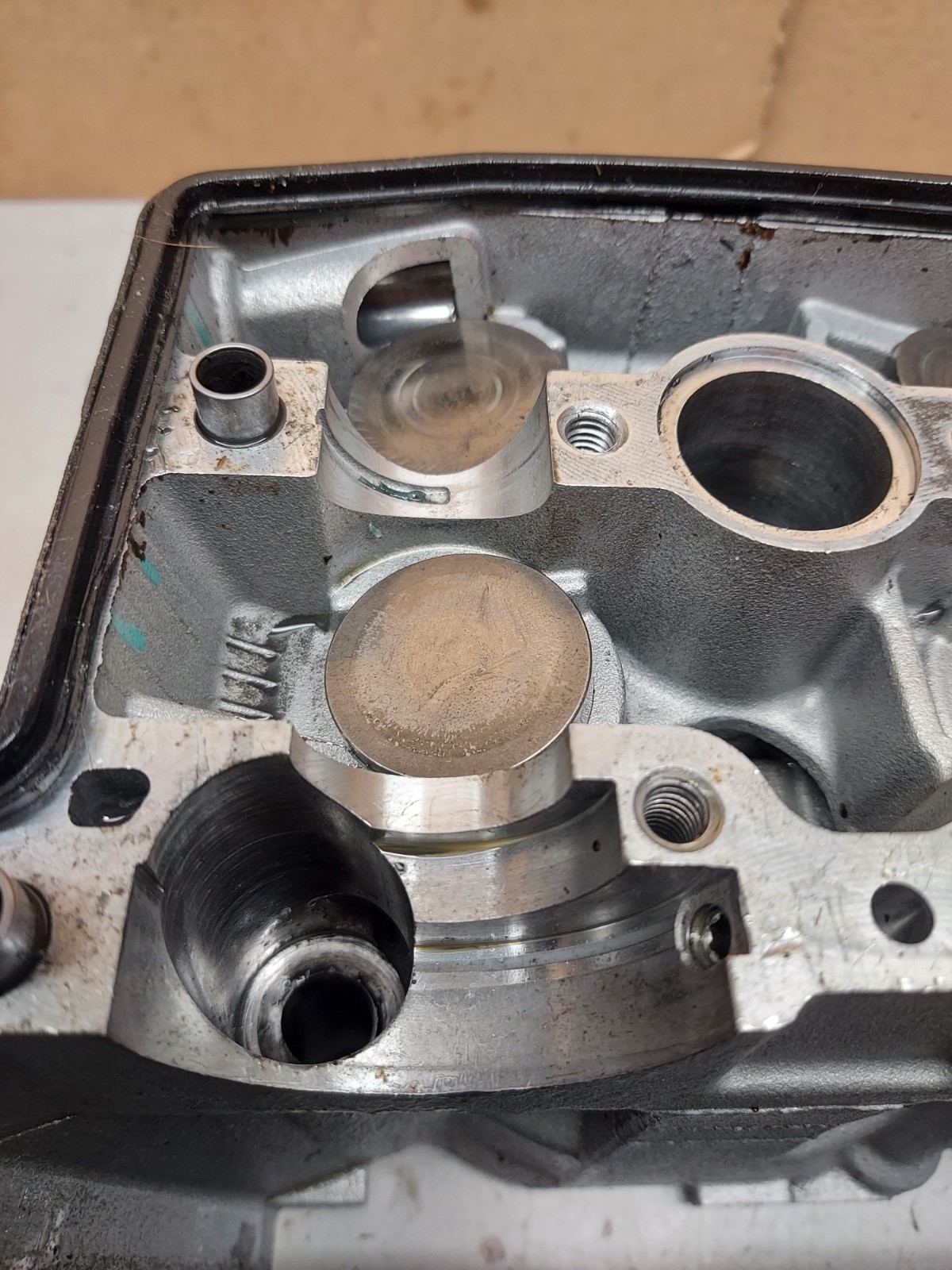 08-14 Kawasaki kfx450 Cylinder Head W/ Valves **READ FULL DESCRIPTION**