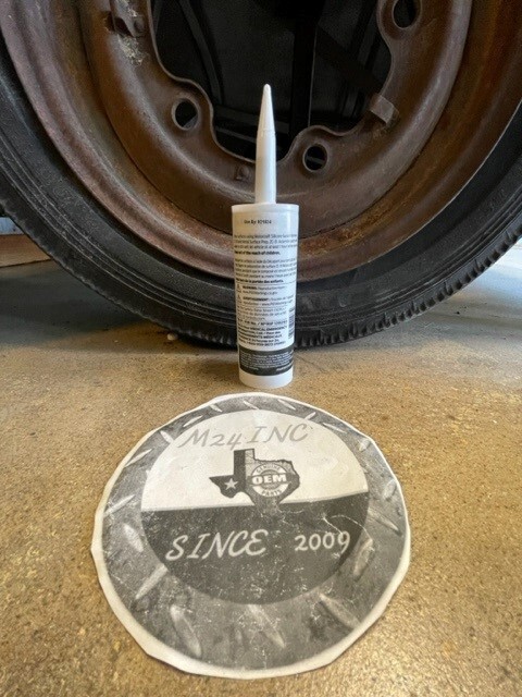 (1) Genuine OEM TA31 Ford Motorcraft RTV Silicone Sealant Grey Oil Pan