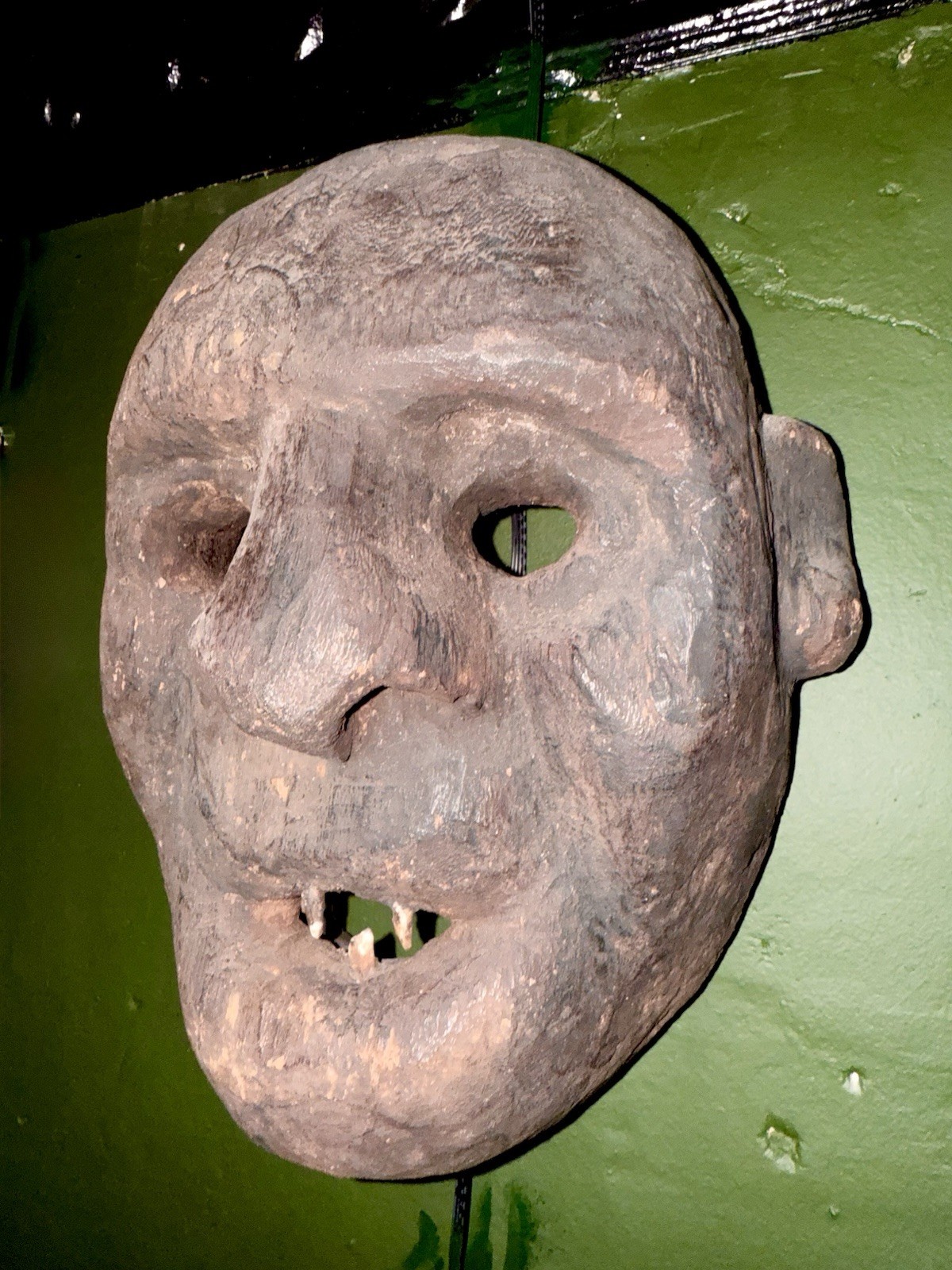 TIMORESE TRIBAL MASK with TEETH