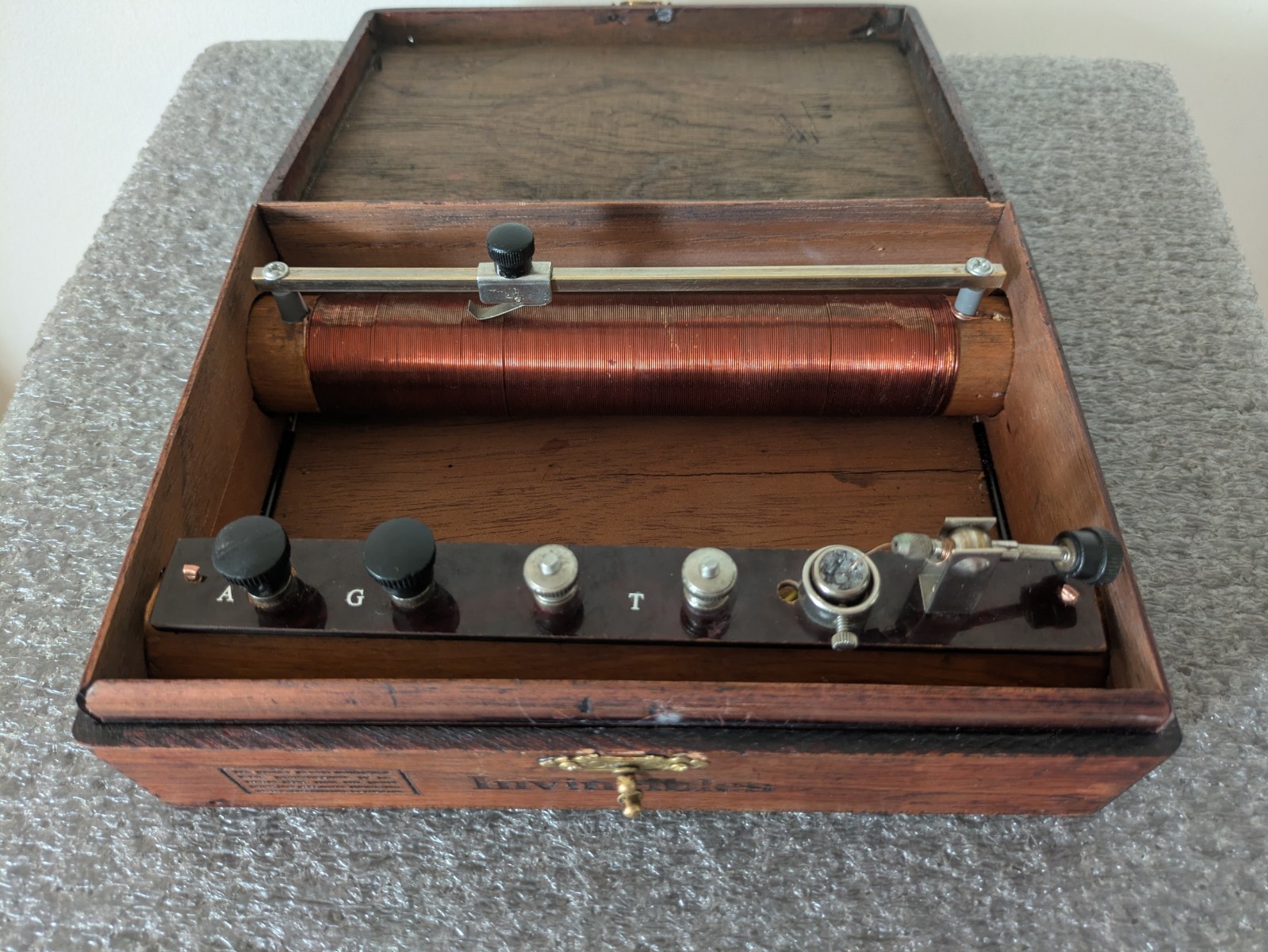 Vintage Crystal Radio Set from 60's