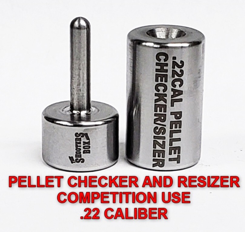 Pellet Resizer/Checker .22 Cal - Sizer - Stainless Steel - USA Made - Free Ship!