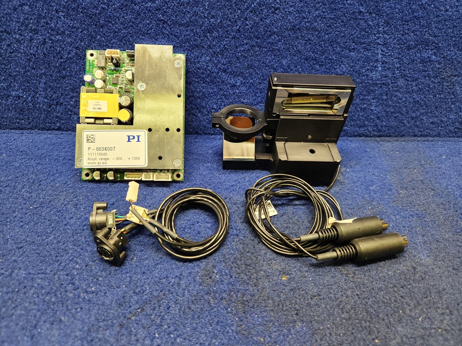 Physik Instrumente PI Piezo Amplifier P-603K007 Actuator & Objective Mount