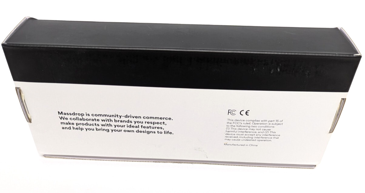 Drop+ OLKB Planck REV6 High-Pro Acrylic MX Compatible Plate No Keycaps/Switches