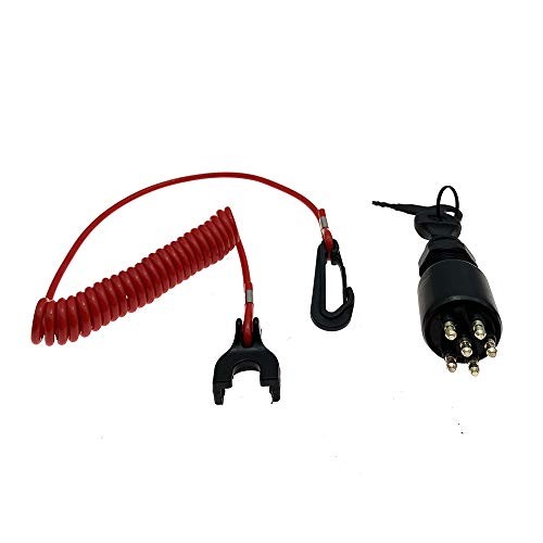 Ignition Switch with Key for OMC Johnson Evinrude 40-200HP Outboard Motor