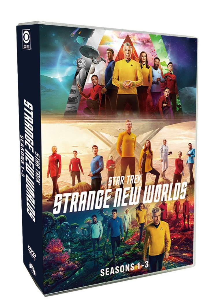 Star Trek Strange New Worlds: The Complete Series Seasons 1-3 (DVD, 11-Disc Set)