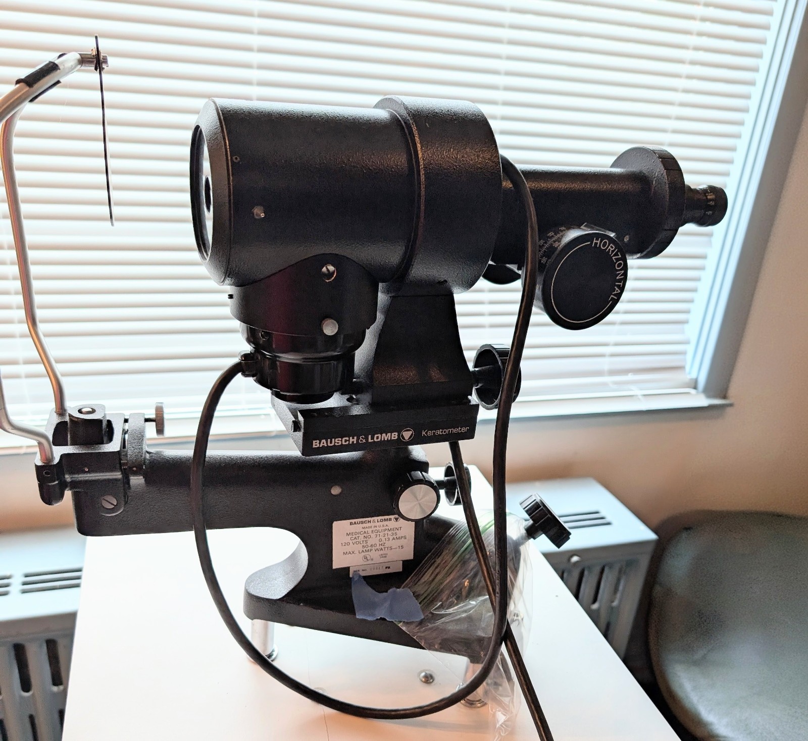 Bausch & Lomb Manual Keratometer. Working. Use or Display. 71-21-35