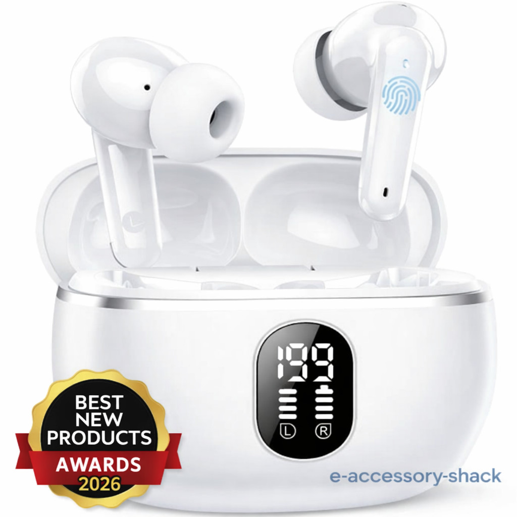 2026 Wireless Bluetooth 5.4 Earbuds Headphones For iPhone Samsung Galaxy Android