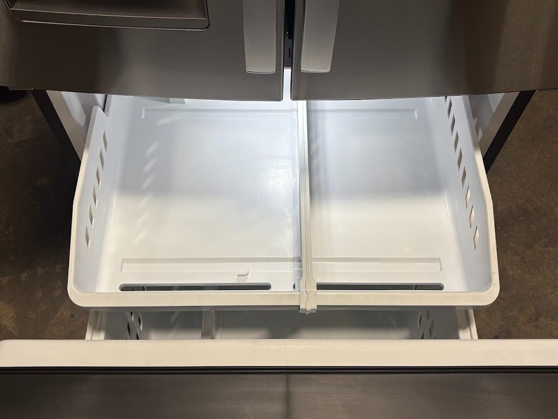 GE ENERGY STAR GFE24JYKHFFS 33" Stainless 23.6 Cu. Ft. French-Door Refrigerator