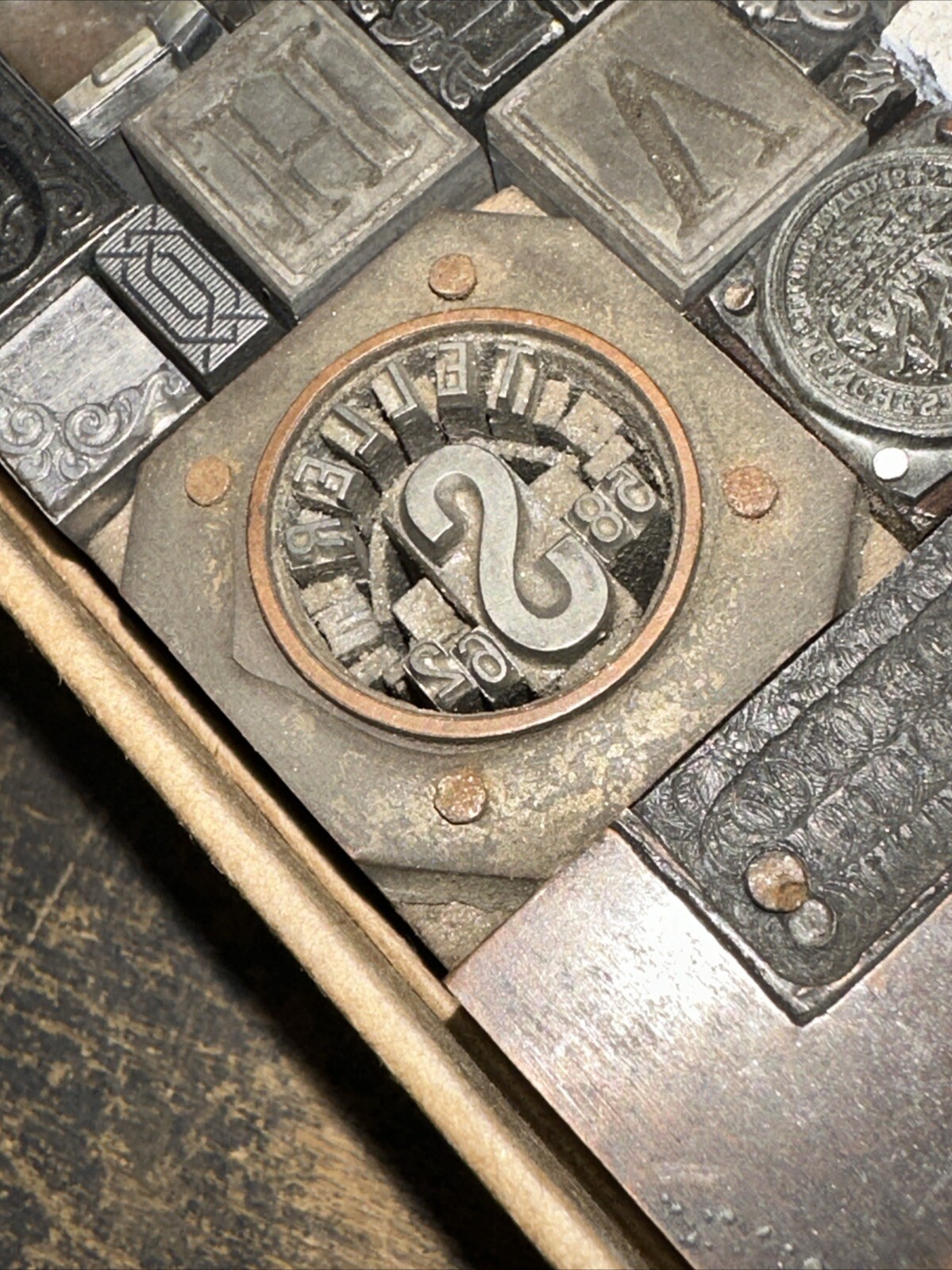 Printing Blocks Ornamentals Borders Dingbats. Wonderful Variety!! #D Beautiful!