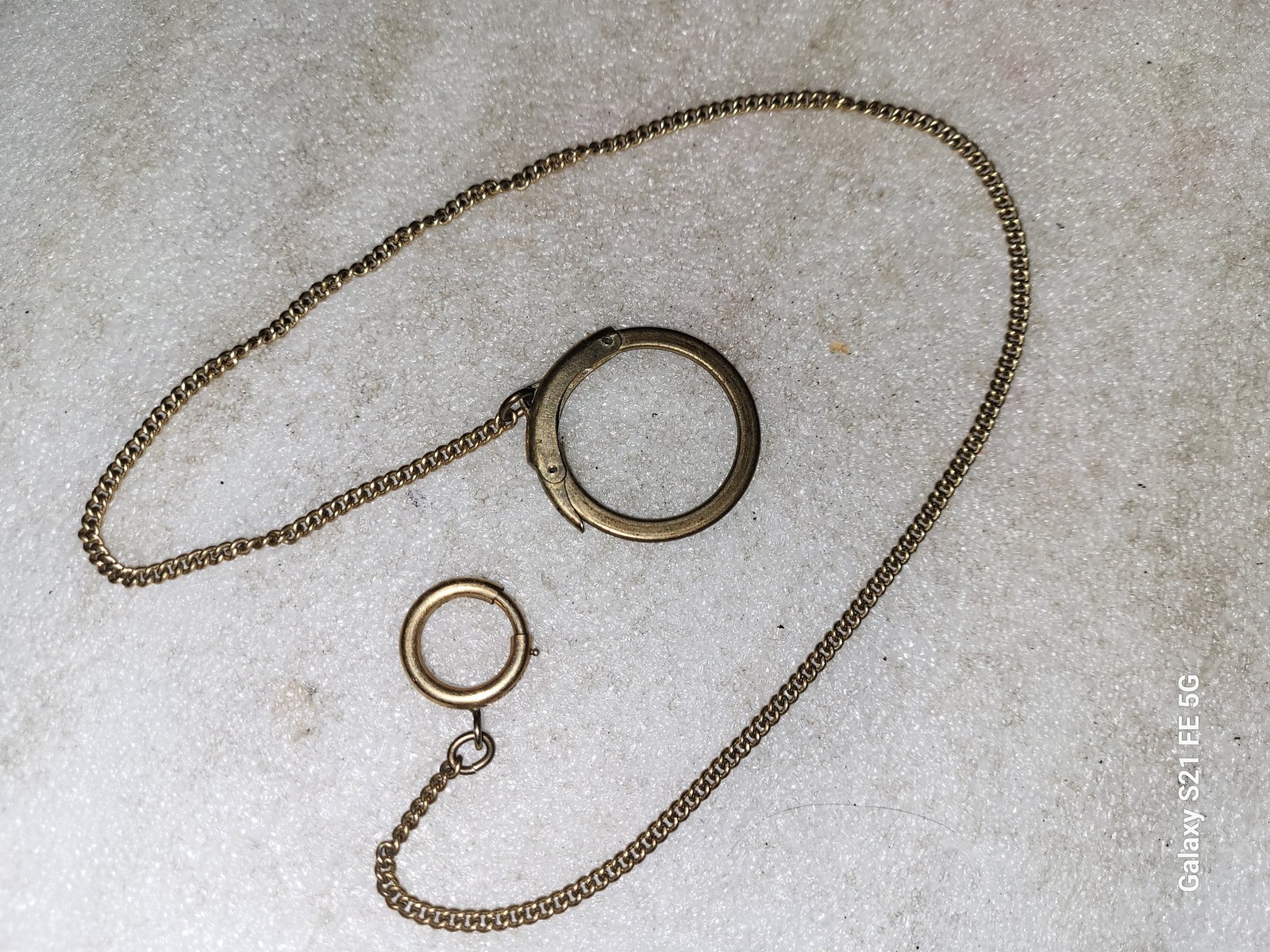 Vintage Hadley Quality Pocket Watch Chain 18"