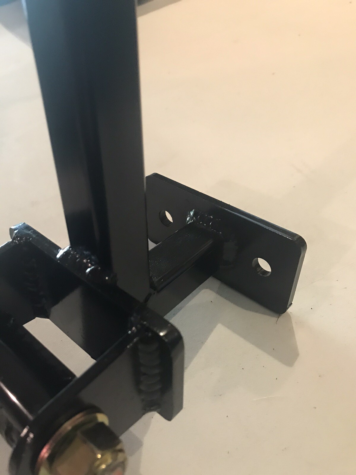 Push Bar Mount Drag Race Universal Bolt On Custom Newest Version Long 6” Clear