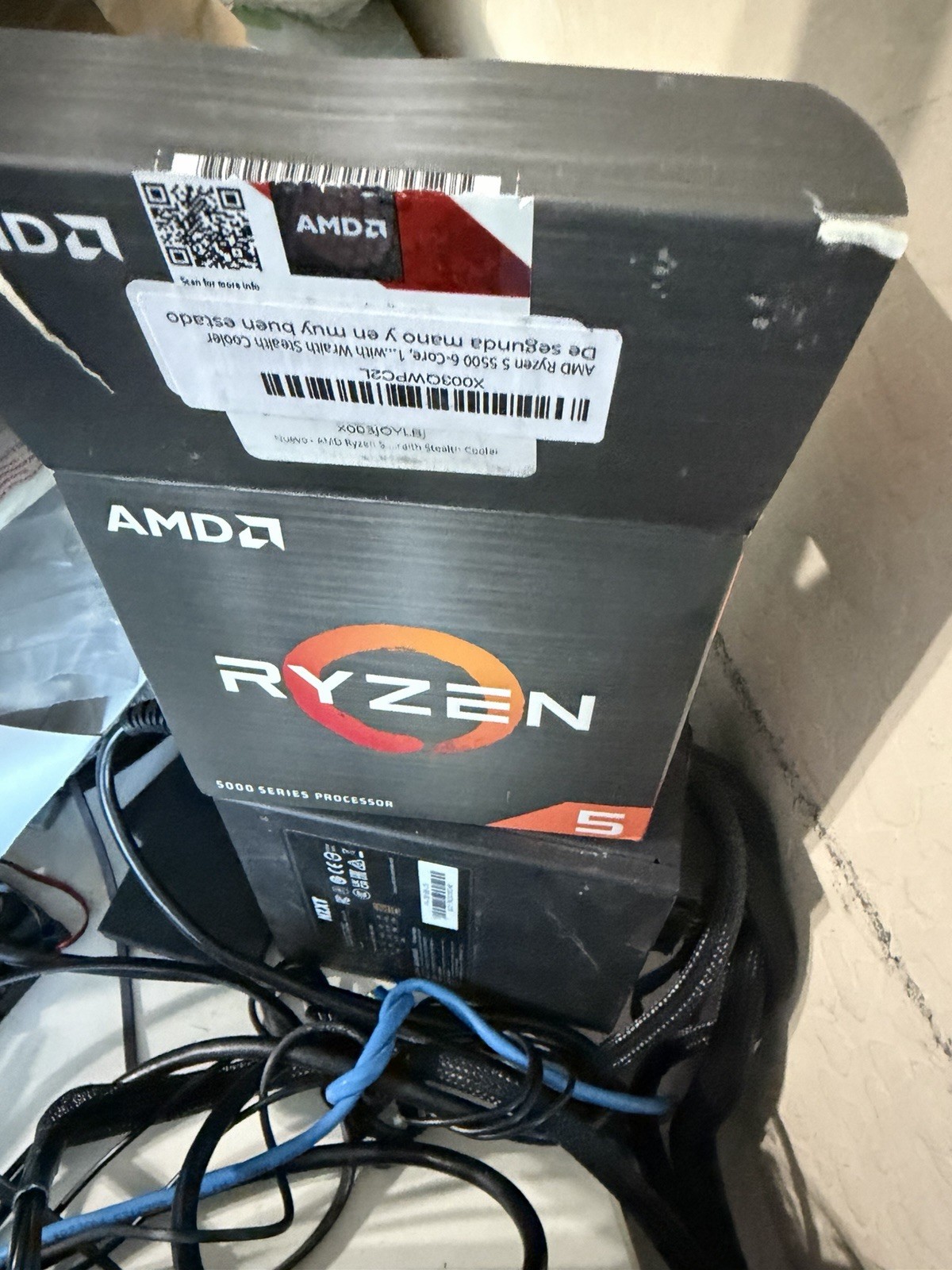 CPU + Motherboard Combo - AMD Ryzen™ 5 5500 + GIGABYTE B550M K