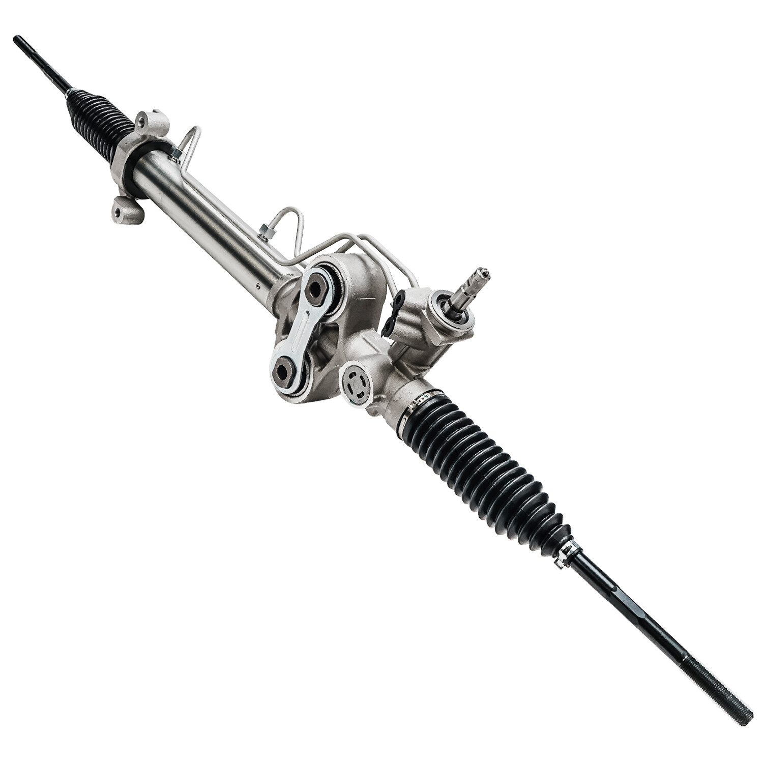 Complete Power Steering Rack and Pinion Tie Rod for Chevy Silverado Sierra 1500