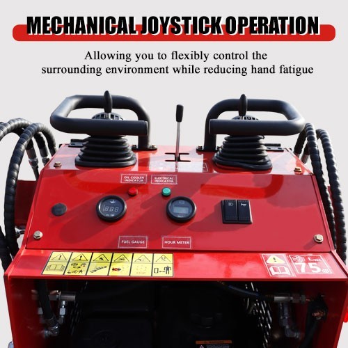 1830lbs Mini Skid Steer Loader with B&S 13.5HP Gas Track