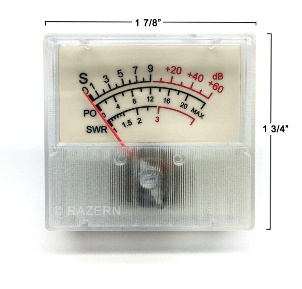 NEW Workman GAL1 RF Power Meter S/dB/SWR for Galaxy / Northstar CB Radio