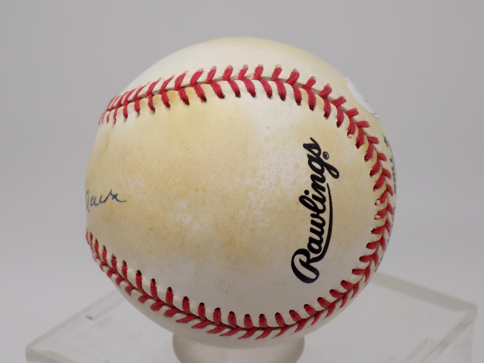 HANK AARON HOF Signed Autograph NL Baseball Braves SWEET SPOT JSA 💎 LOA