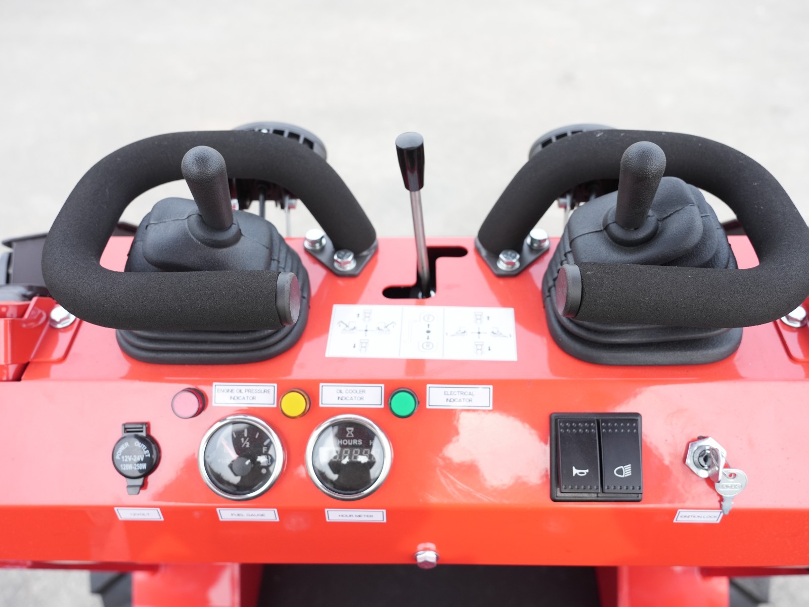 B&S 23HP Ride-On Wheeled Mini Skid Steer Loader with EPA Engine