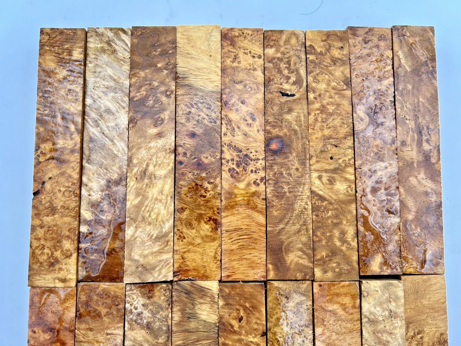 Amboyna Burl Wood Pen Turning Blanks - Beautiful!!!