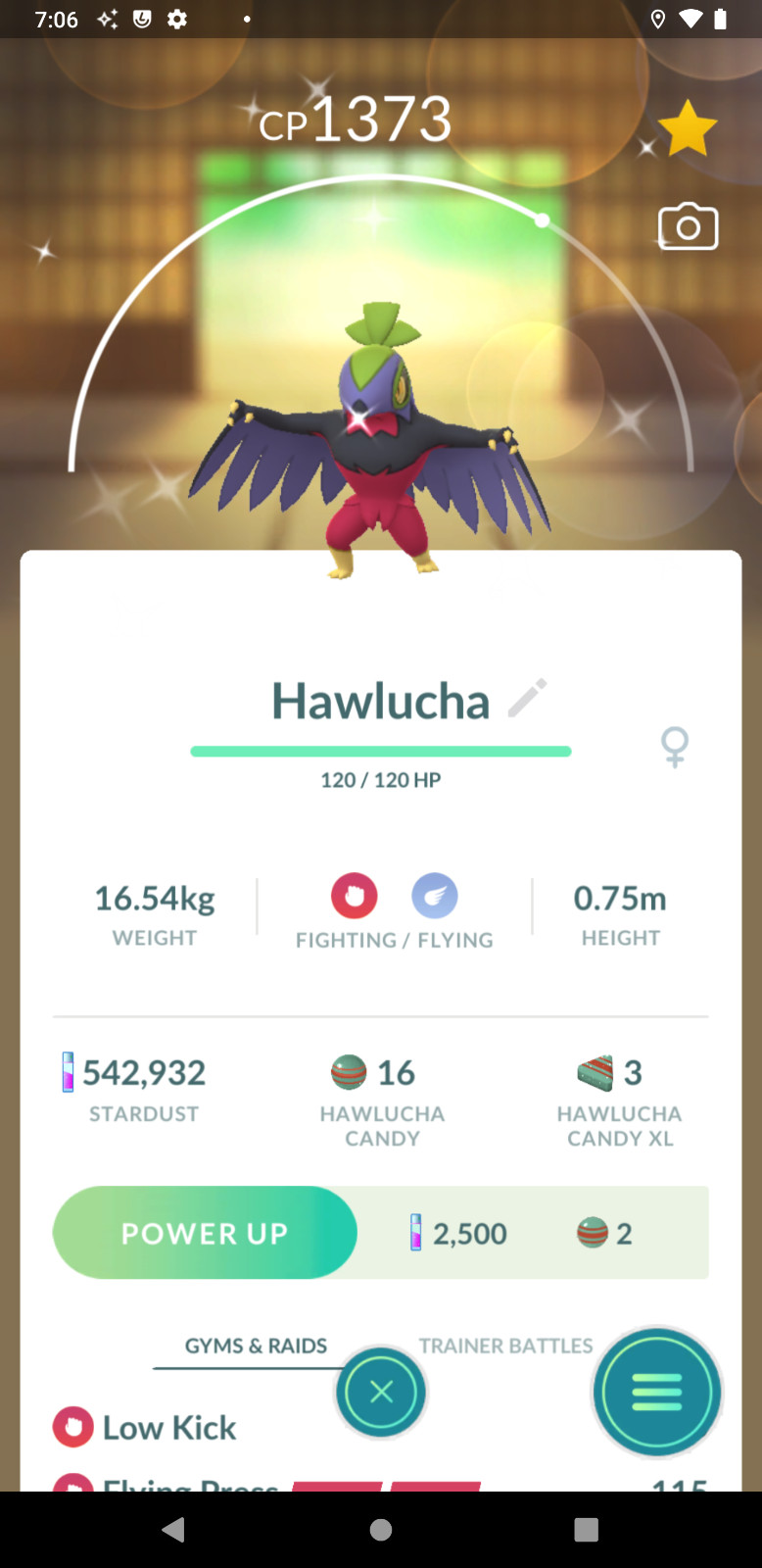 Shiny Klefki, Hawlucha, Honedge Tr-de 1M Stardust