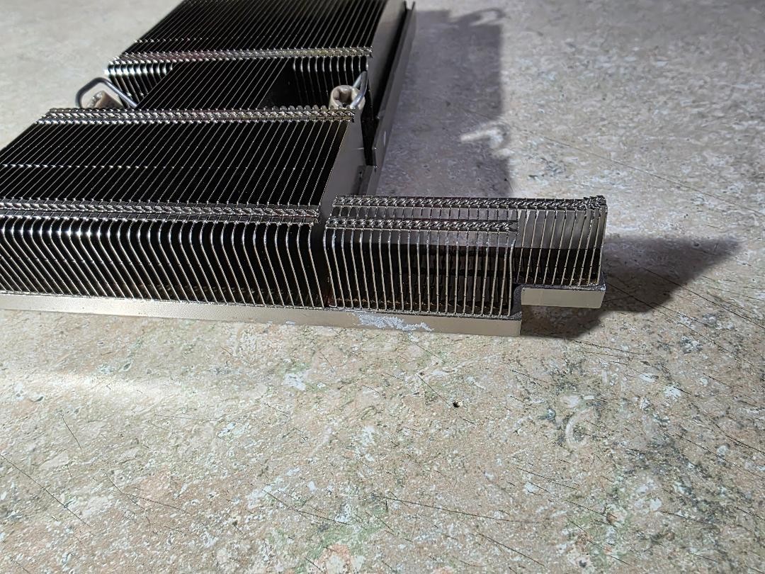 OEM DELL POWEREDGE R650 R750 HIGH PERFORMANCE HEATSINK YR04D READ READ