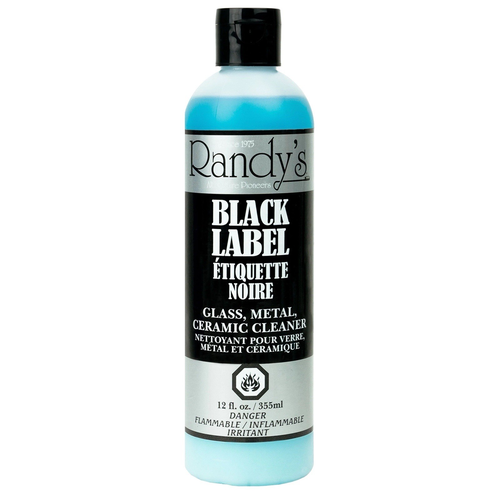Randy’s Black Label Glass Cleaner 16 Pack 12oz Bottles Cleaner