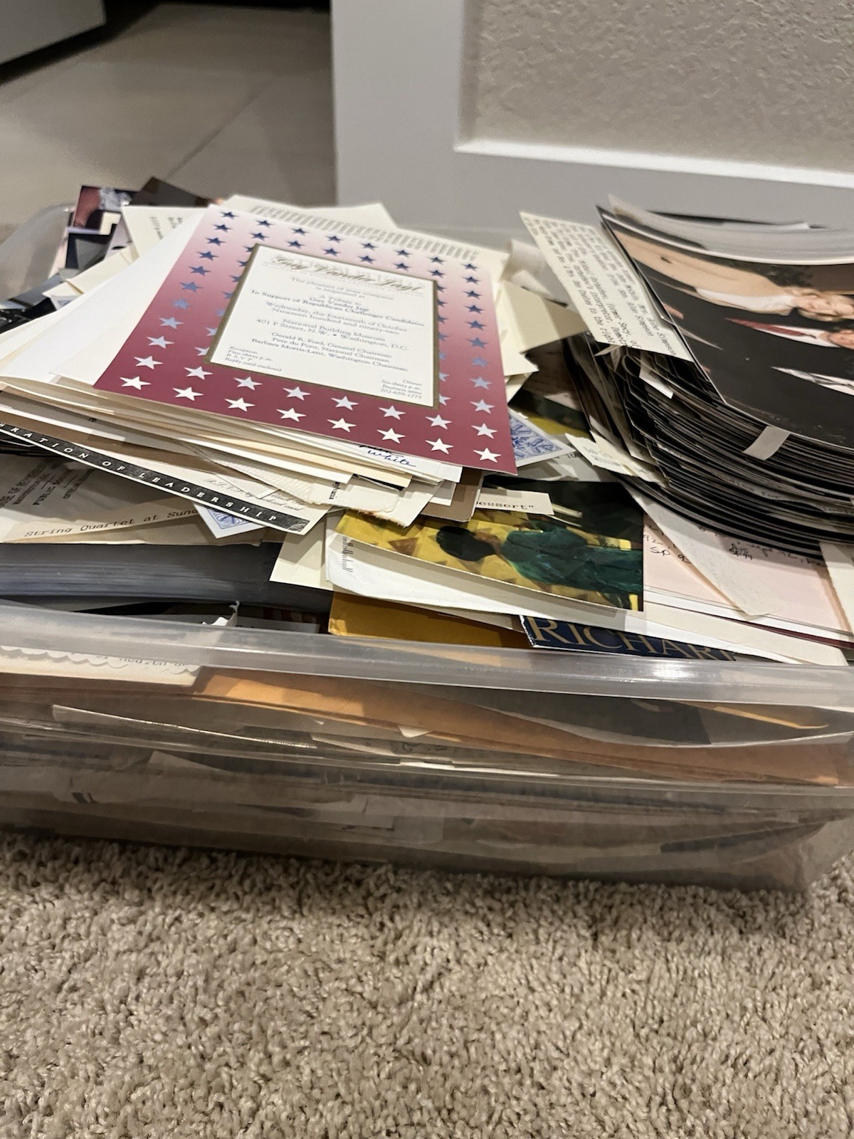 Political Ephemera Lot Paper, Pins, Collectibles, Stickers, Match By The Pound!