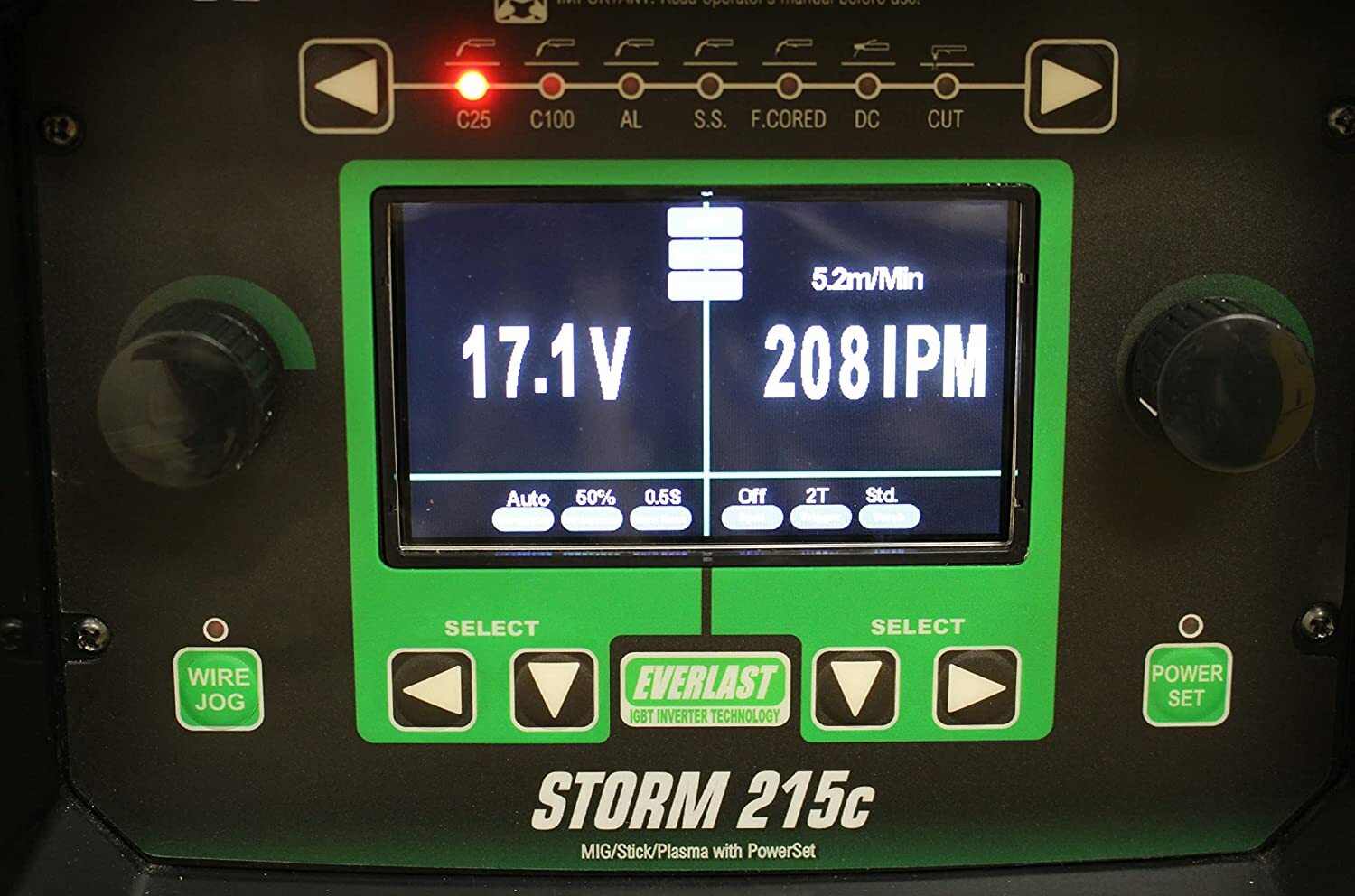 New Model Storm 215C 200 Amp MIG / 160 Amp Stick AND 40 Amp Plasma Cutter