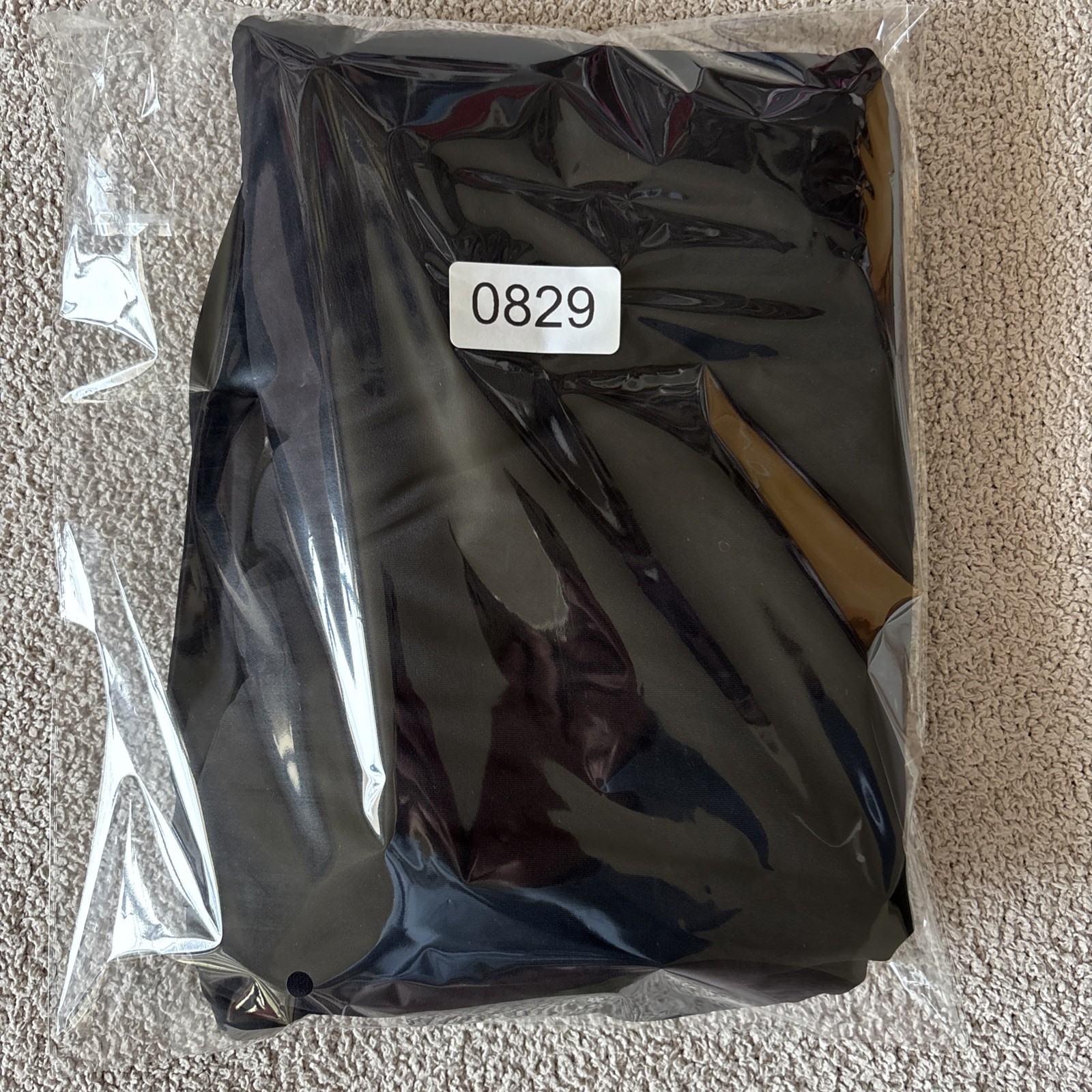 Edwards Point Grey Ladies Wrap Dress Sm Black Hospitality Uniform Recycled Poly