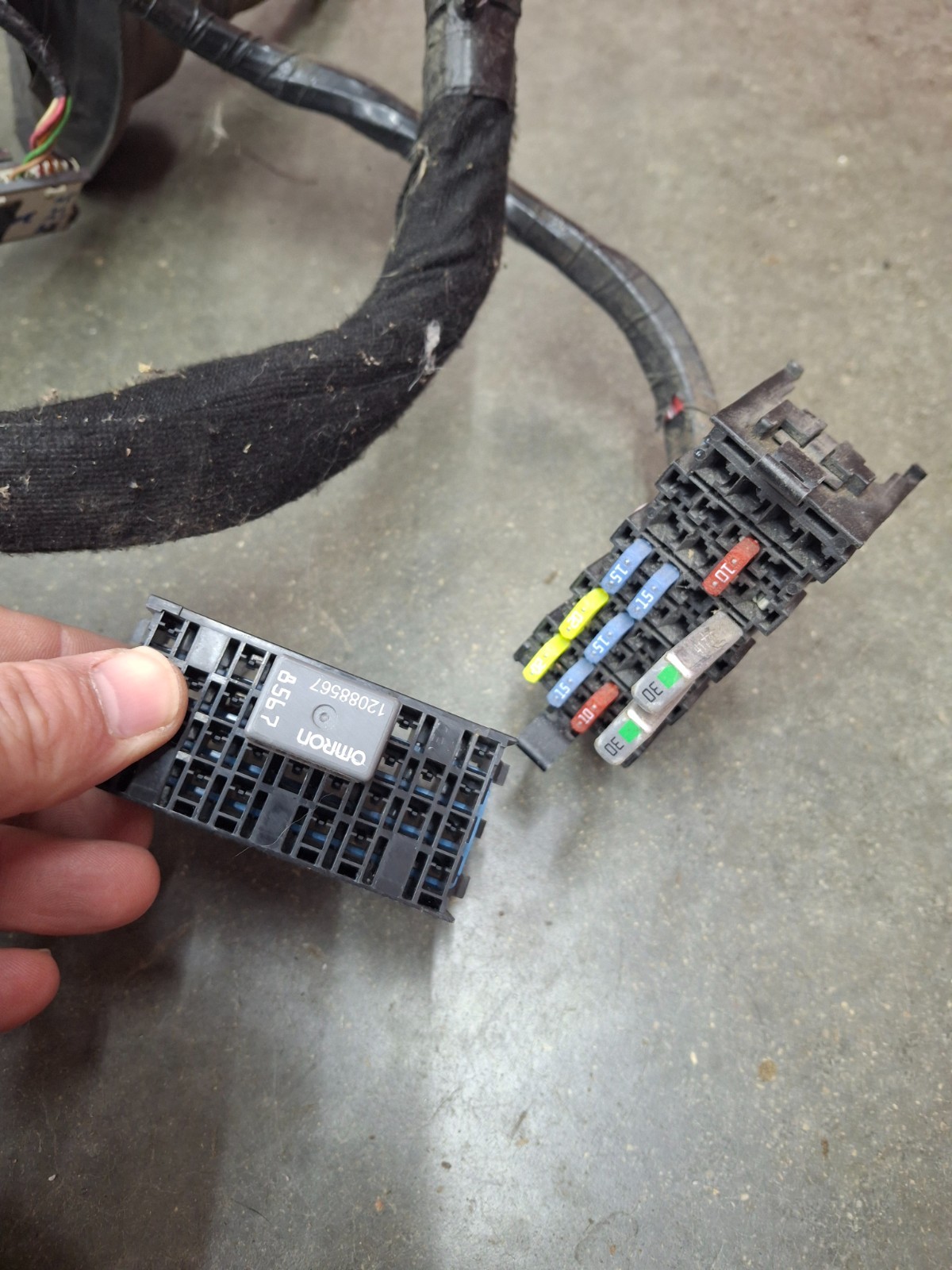 05-13 2005 Corvette C6 Complete Interior Master Wiring Harness 10388038