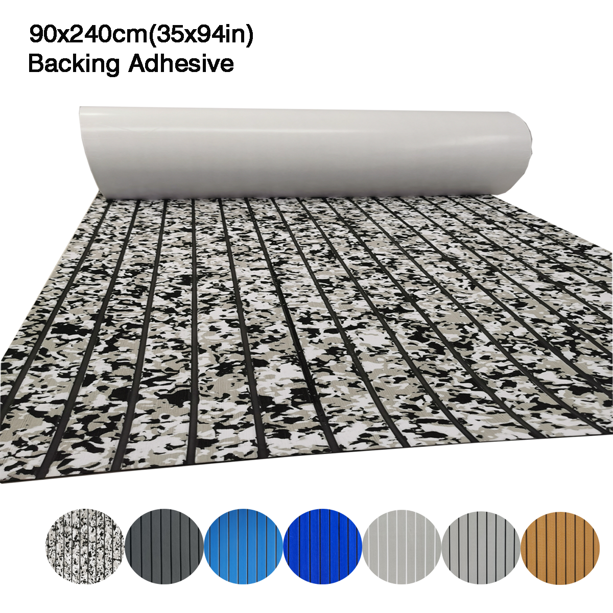 EVA Foam Boat Decking Sheet Marine Sea Flooring Carpet Faux Teak Deck