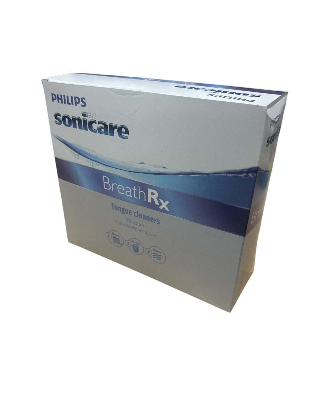 BreathRX 80 Pack Philips Sonicare BreathRx Tongue Scraper Cleaner NEW