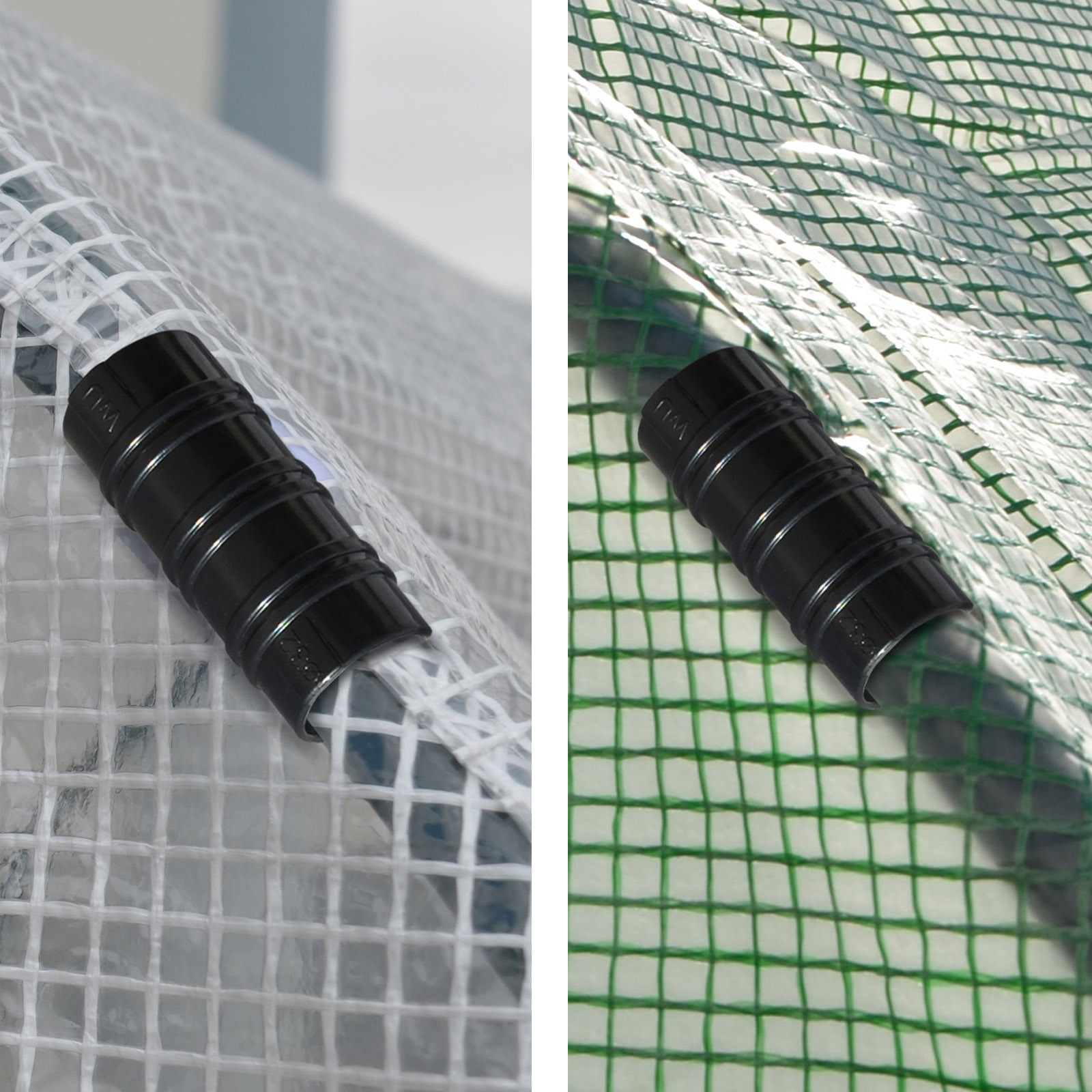 ABS Greenhouse Cover Clamp for Plastic Fabric Shade Banner Frame