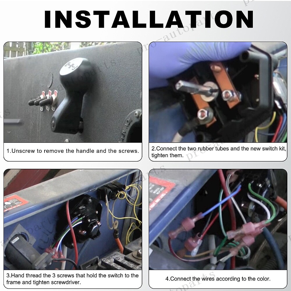 48V Golf Cart Heavy Duty Forward Reverse Switch for Club Car DS 1996+ 101753005