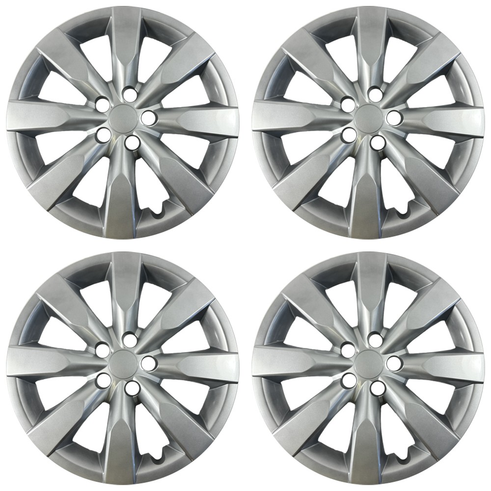 4 16" Hub Caps Full Set Wheel Covers for 2014-2018 Toyota Corolla Steel Rims