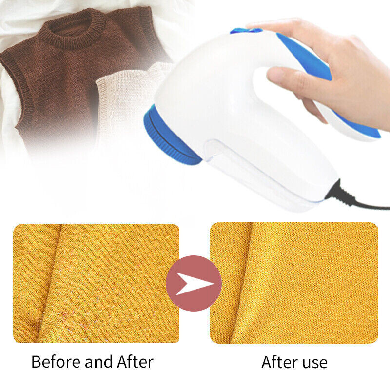 Electric Clothes Lint Pill Fluff Remover Fabrics Sweater Fuzz Shaver Household