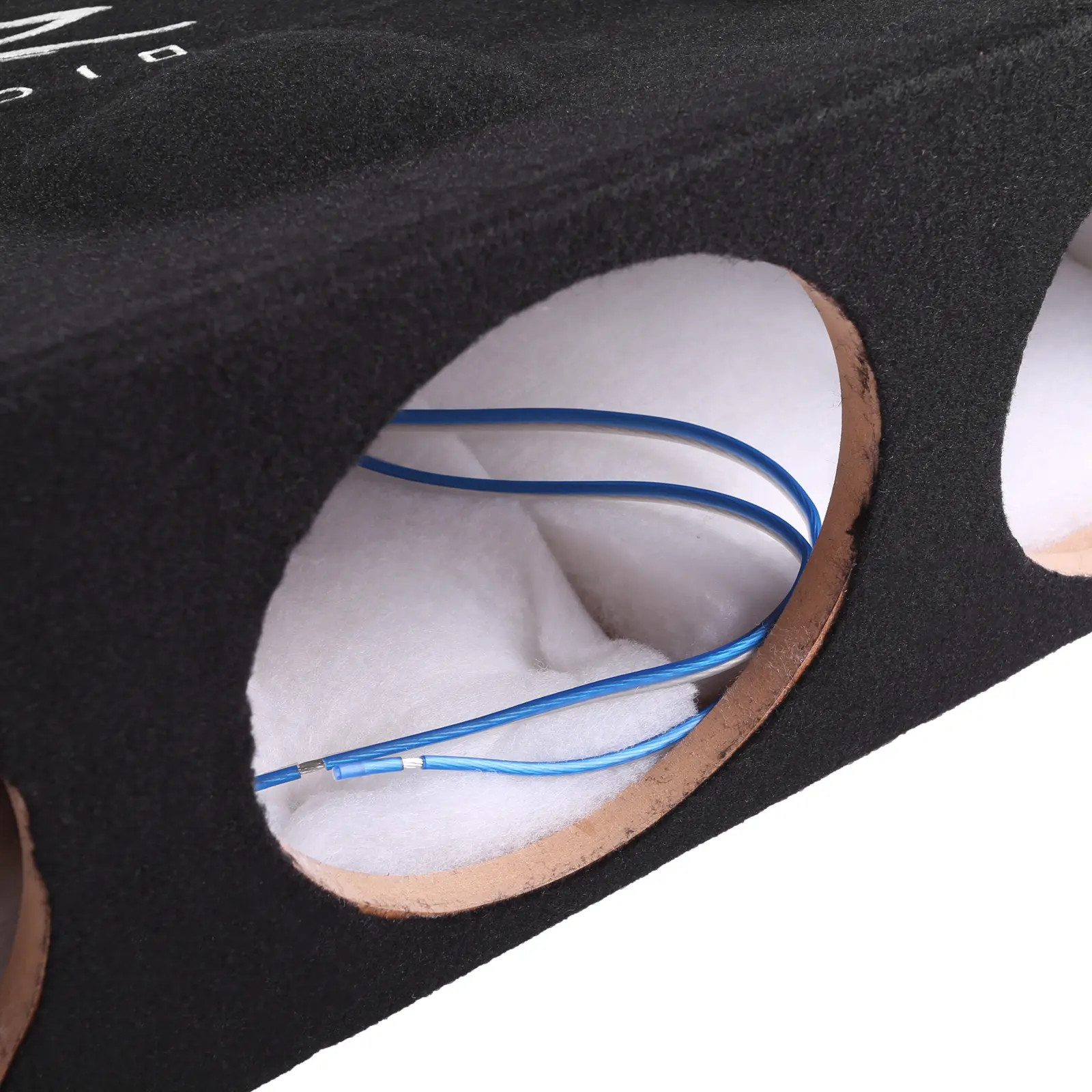 2017-2025 Ford Super Duty Super Crew Cab Quad 8" Ported Subwoofer Enclosure