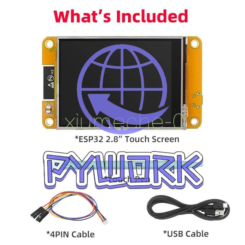 ESP32 WiFi Bluetooth Development Board 2.8in LCD TFT Touch Screen Module 240*320