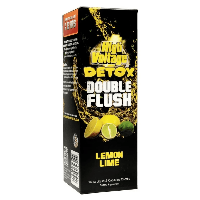 High Voltage | Detox Double Flush 16oz + Capsules