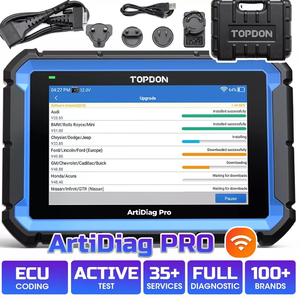 ⭐2026 TOPDON ArtiDiag PRO Car Diagnostic Scanner Full System Diagnostic Tool