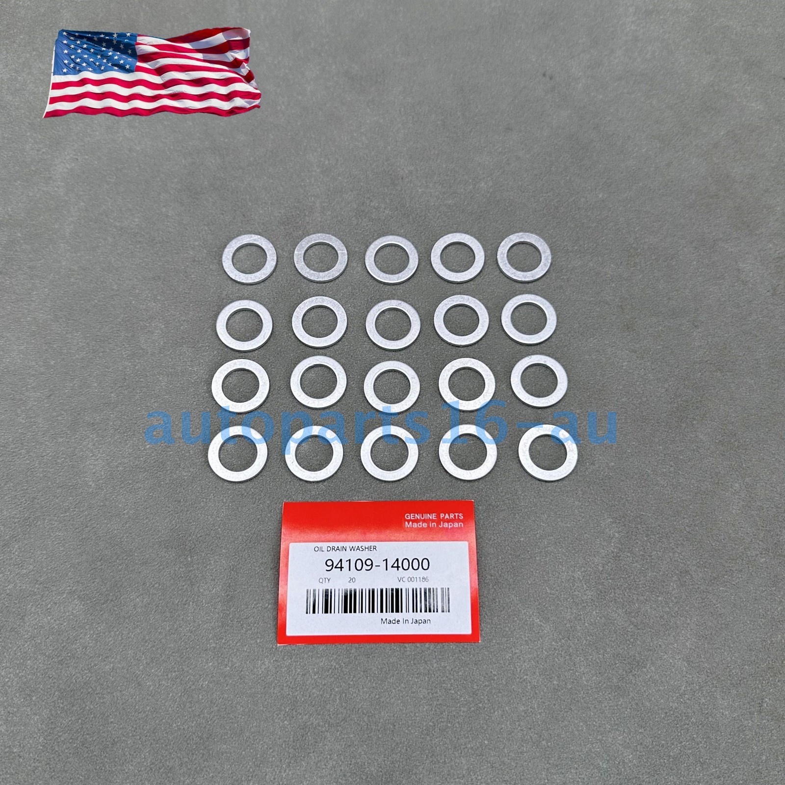 OEM! 20x 14MM OIL DRAIN PLUG CRUSH WASHERS 94109-14000 FOR HONDA/ACURA US