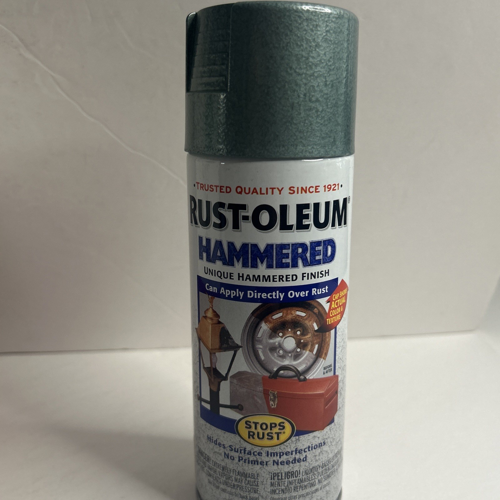 NEW: Rustoleum (NOS) - Hammered Verde Green 7219 spray paint *VERY HARD TO FIND